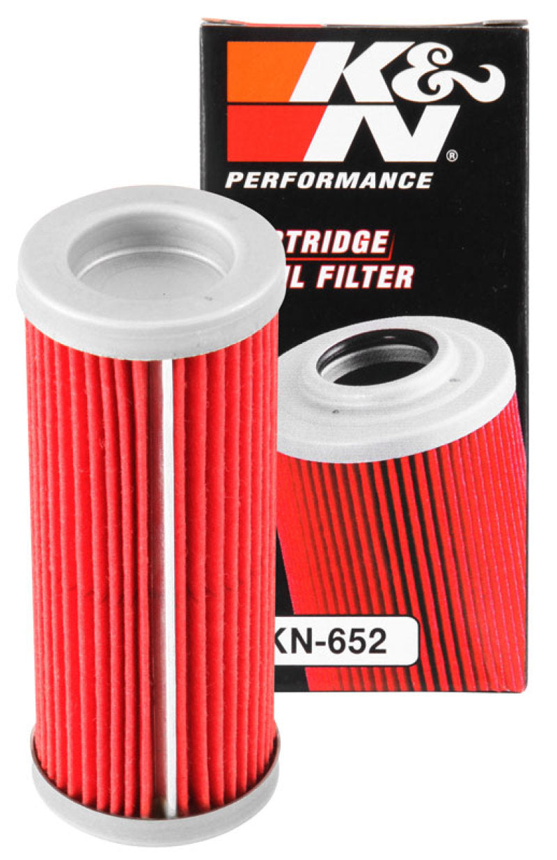 K&amp;N 1.313in OD x 3.438in H Oil Filter - KN-652