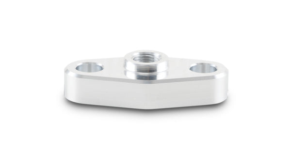 Vibrant Oil Inlet Flange for Garrett GT/GTX47 GTX50 and GT/GTX55 Turbo (1/8in NPT Female Thread) - 28990 by Vibrant - front v