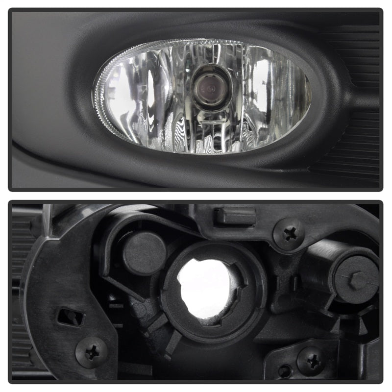 Spyder 17-18 Honda CRV OEM Fog Lights w/Switch &amp; Cover - Clear (FL-HCRV2017-T-C) - 5084903