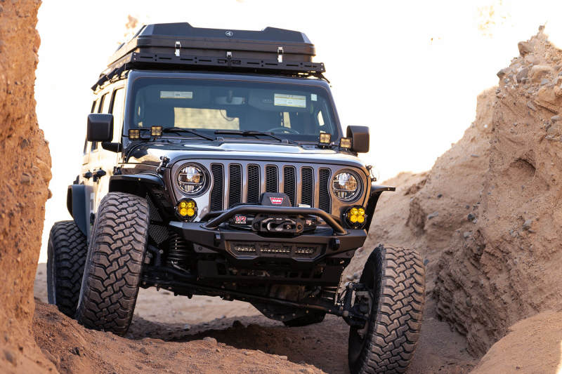 DV8 Offroad 18-23 Wrangler JL/Gladiator JT Spec Series Front Bumper - FBJL-09
