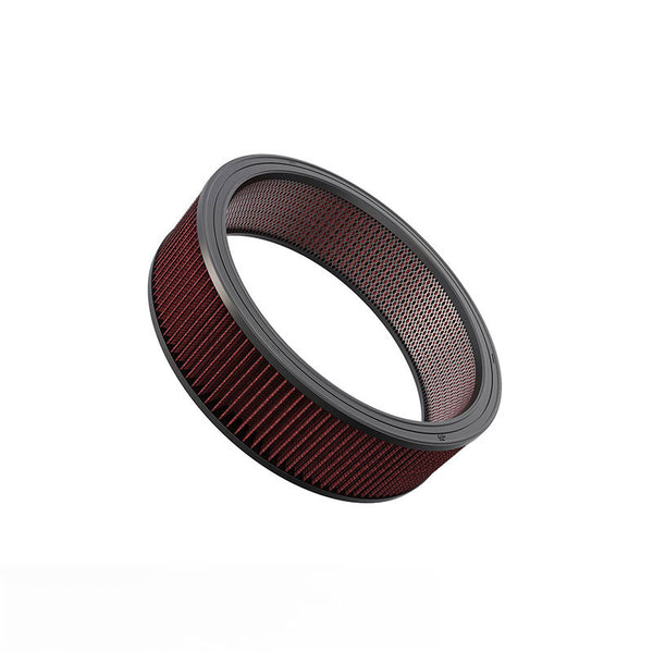 K&N Replacement Drop In Air Filter - 14in OD / 12in ID / 4in H w/ Wire - E-3750 for 1988-1994 Chevrolet Blazer - front view