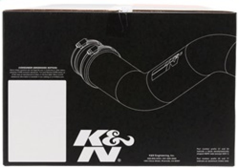 K&N 04 Chevy Colorado / GMC Canyon L5-3.5L Performance Intake Kit - 57-3043 for 2004-2006 Chevrolet Colorado - rear view