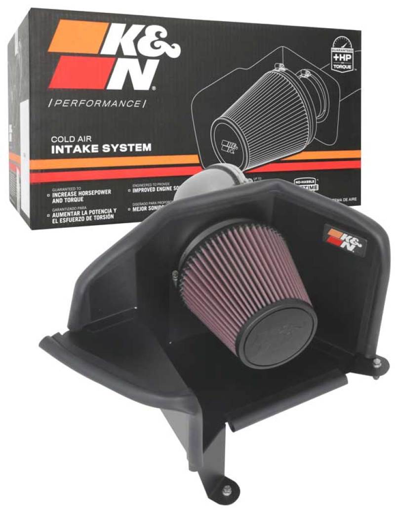 K&amp;N 2021+ Ford Bronco Sport 1.5L L3 Performance Air Intake System - 77-2615KC