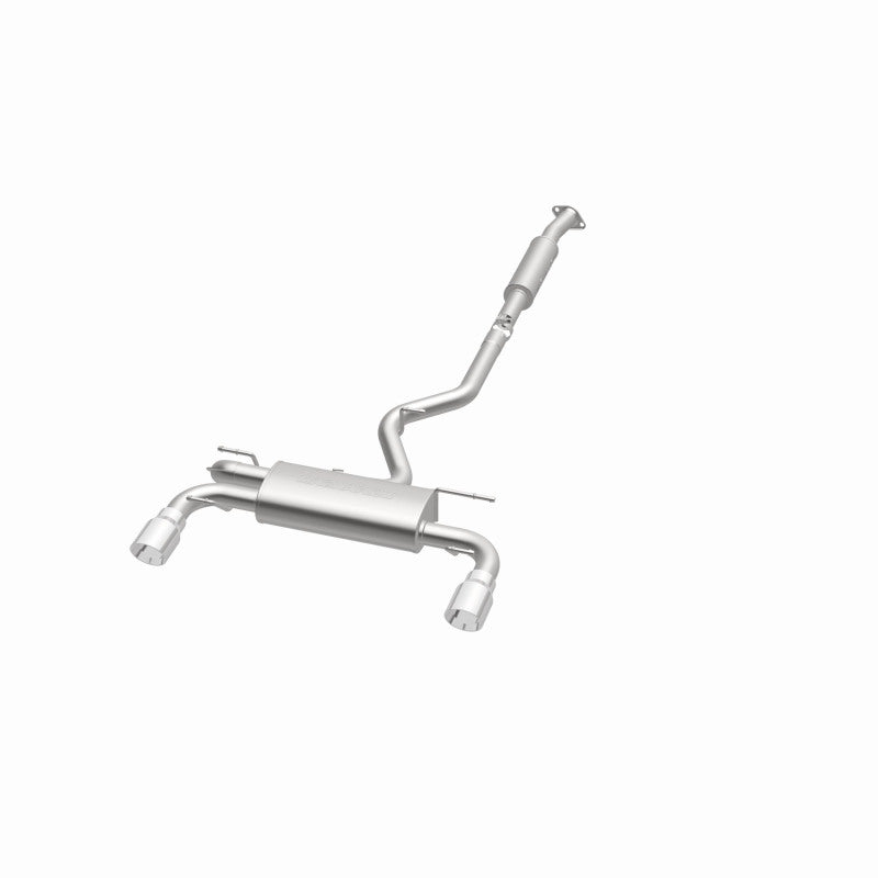 MagnaFlow 13 Scion FR-S / 13 Subaru BRZ Dual Split Rear Exit Stainless Cat Back Performance Exhaust - 15157