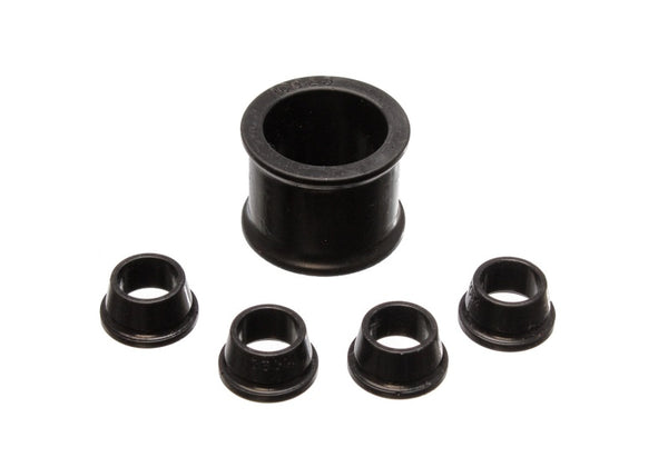 Energy Suspension 88-91 Honda Civic/CRX Black Power Steering Rack Bushing Set - 16.10101G for 1988-1991 Honda Civic - front v