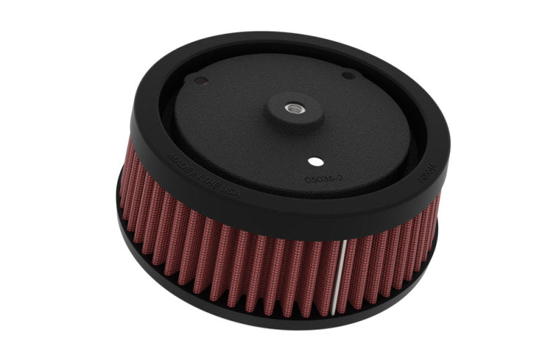 K&N Replacement Air Filter 5.5in Top OD x 6in Base OD x 2.313in H for Harley Davidson - HD-0818 for 2016-2017 Harley Davidson