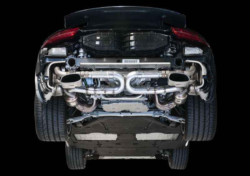 AWE Tuning 991 Carrera Performance Exhaust - Use Stock Tips - 3015-11020