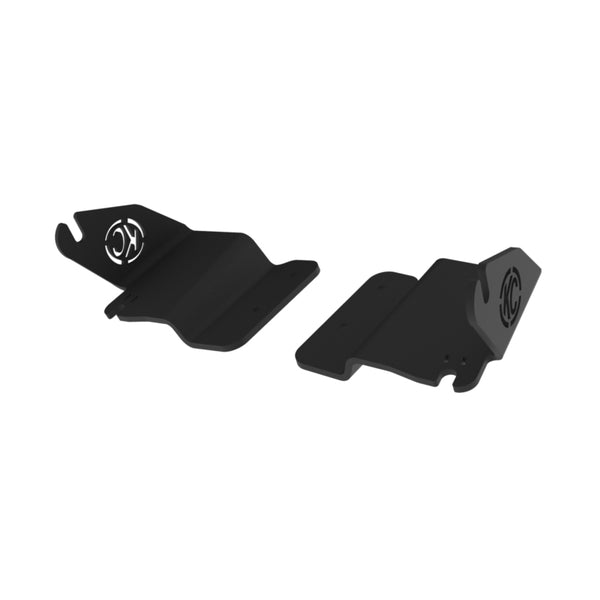 KC HiLiTES 2021+ Ford Bronco 50in Overhead Light Bar Mounting Bracket Set - 7332 for 2021-2026 Ford Bronco - front view