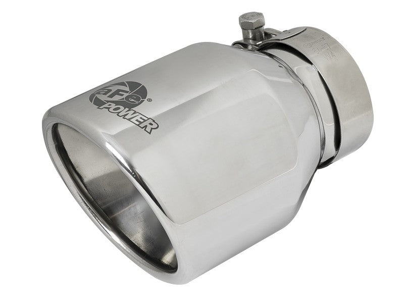 afe MACH Force-Xp 13-16 Audi Allroad L4 SS Axle-Back Exhaust w/ Polished Tips - 49-36437-P
