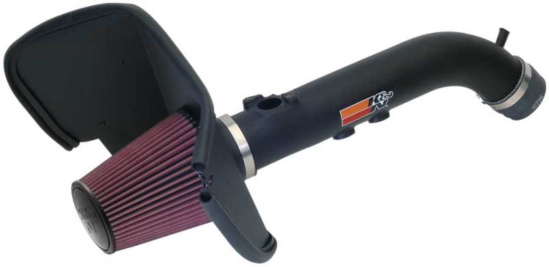 K&N 99-04 Toyota Tacoma/4Runner V6-3.4L Performance Air Intake Kit - 57-9015-1 for 1999-2004 Toyota Tacoma - front view