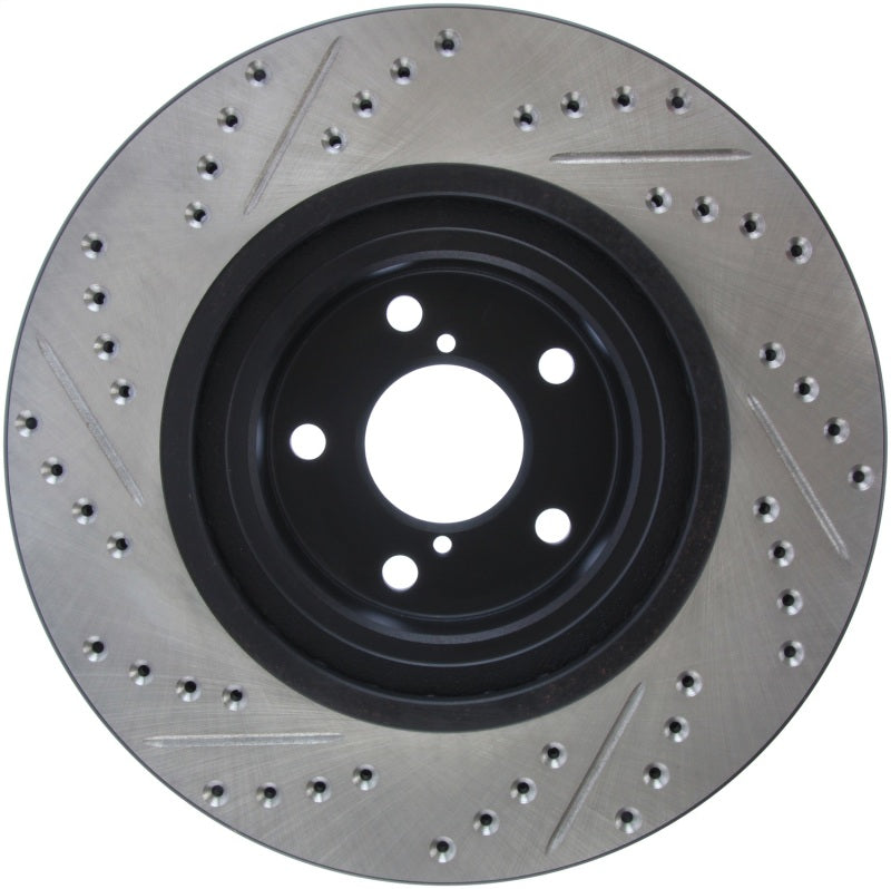StopTech Slotted &amp; Drilled Sport Brake Rotor - 127.47021L