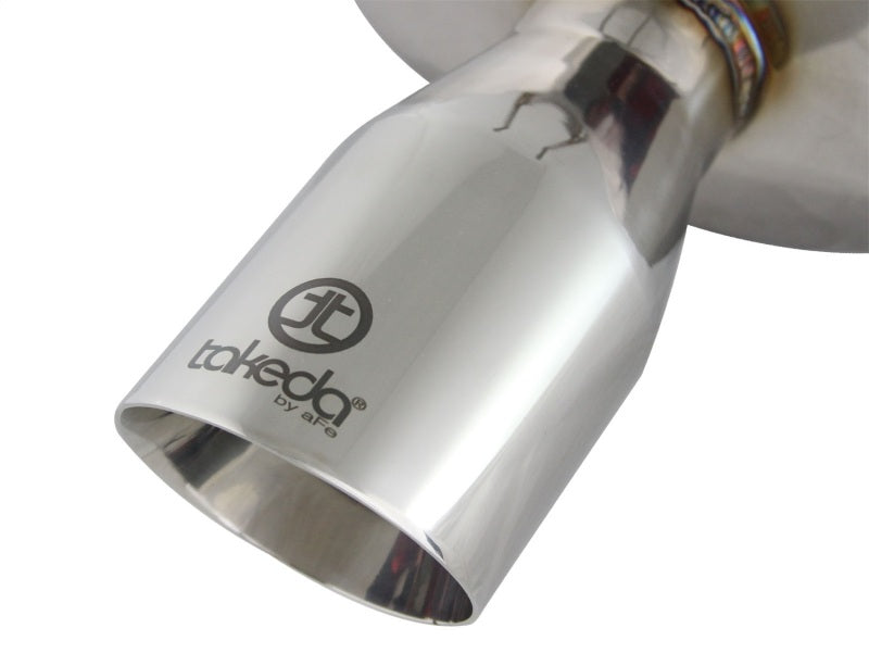 aFe Takeda Exhaust 304SS Axle-Back w/ Polished Tip 12-15 Honda Civic L4 1.8L - 49-36603