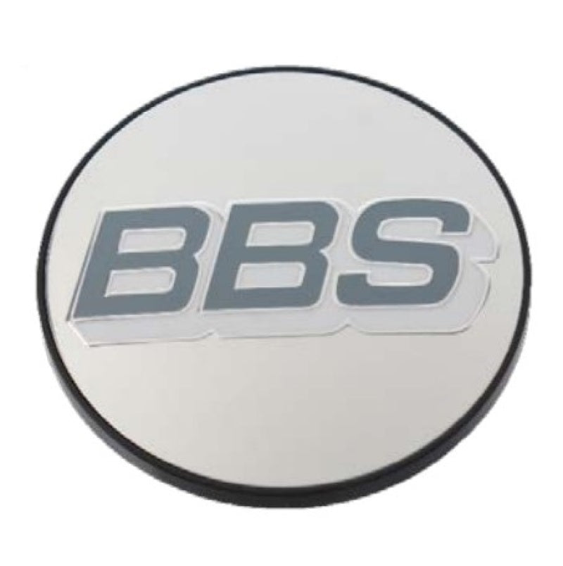BBS Center Cap 56mm Polished/Grey &amp; White - 10.02.3599