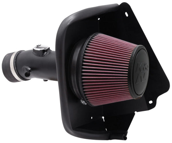 K&N 09-10 Maxima 3.5L V6 Typhoon Short Ram Intake - 69-7002TTK for 2009-2023 Nissan Maxima - front view