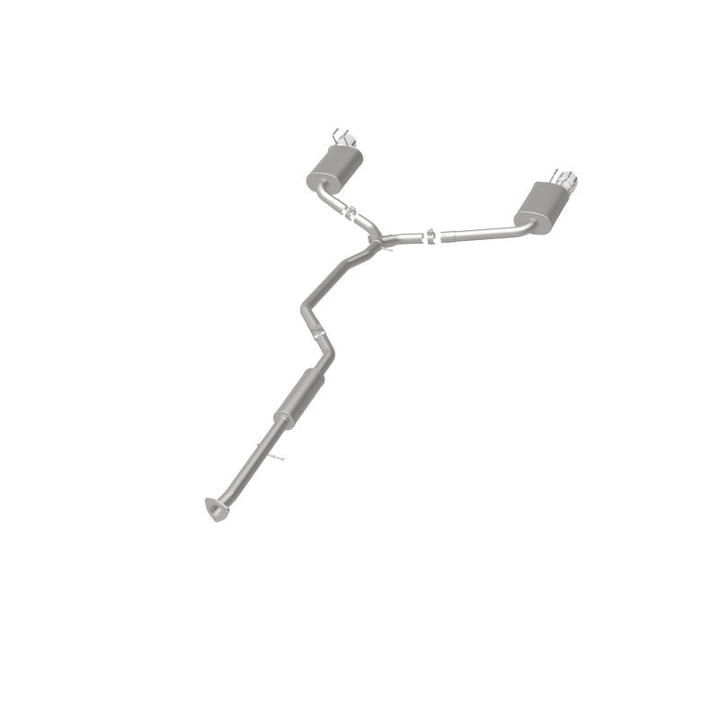 MagnaFlow Sys C/B 2015 Honda Accord 3.5L V6 2.5in SS Dual Split Rear Polished 4.5 Tip - 19181