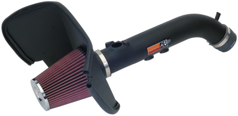 K&N 99-04 Toyota Tacoma/4Runner V6-3.4L Performance Air Intake Kit - 57-9015-1 for 1999-2004 Toyota Tacoma - angle view