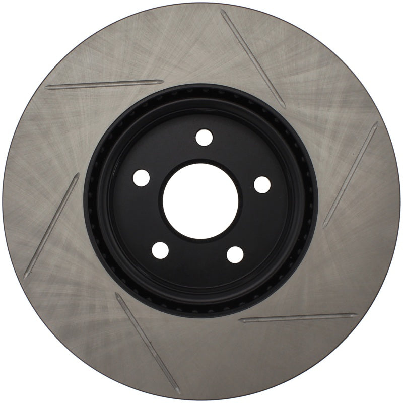 StopTech Slotted Sport Brake Rotor Focus ST 13-14 12.6&quot; - Front Right - 126.39038SR