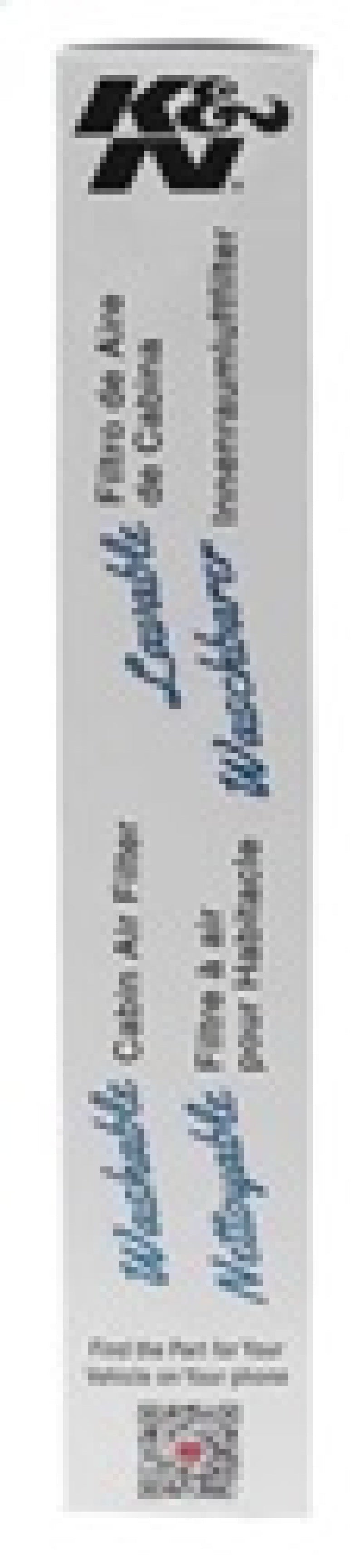 K&N 14-17 Lexus IS350 Cabin Air Filter - VF2057