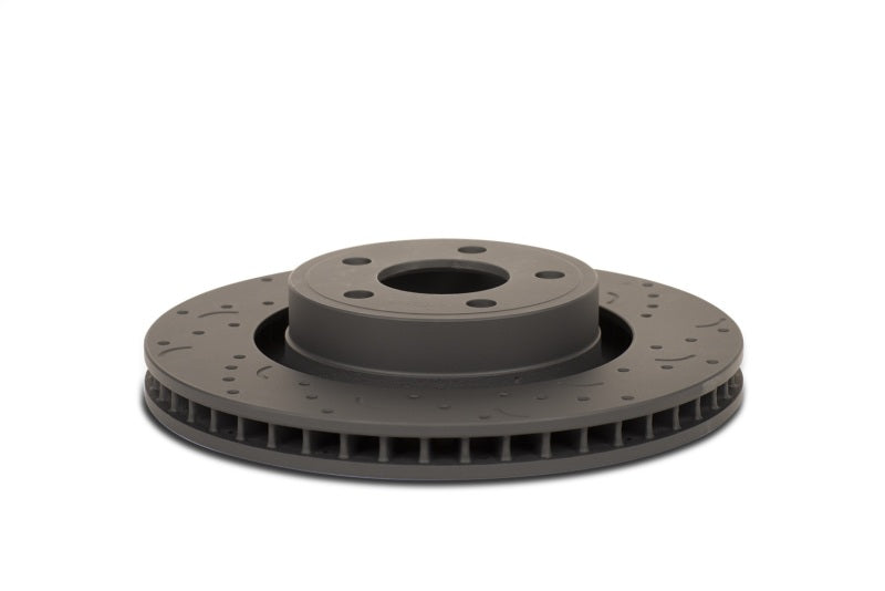 Hawk Talon 2013 Ford Mustang Base Drilled and Slotted Rear Brake Rotor Set - HTC4051