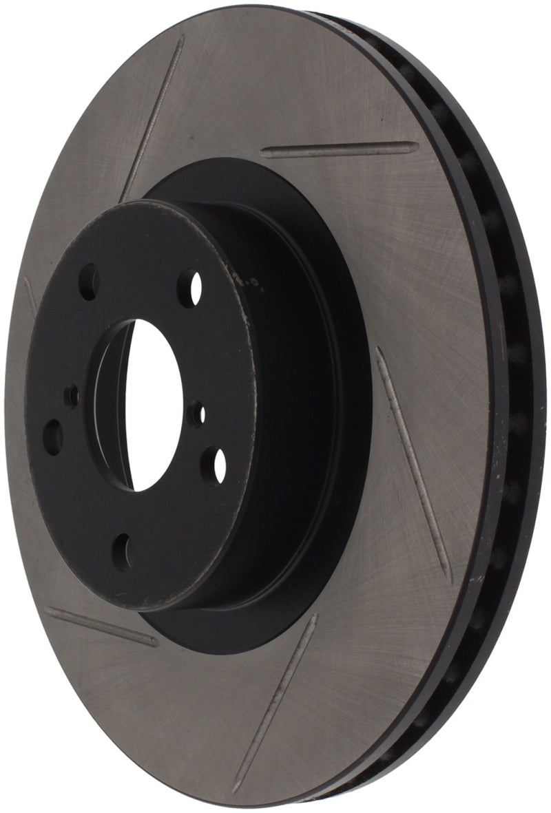 StopTech Power Slot 00-05 Legacy / 7/98-08 Impreza Front Right Sportstop Slotted Rotor - 126.47012SR