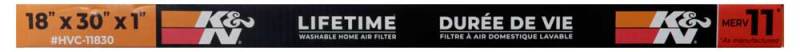 K&N HVAC Filter - 18 x 30 x 1 - HVC-11830