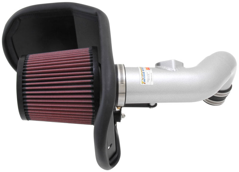 K&N 12 Chevy Sonic 1.4L Silver Typhoon Performance Intake - 69-4524TS