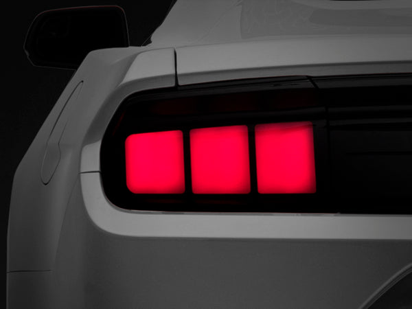 Raxiom 15-22 Ford Mustang Profile LED Tail Lights - Gloss Black Housing (Smoked Lens) - 402183 for 2015-2023 Ford Mustang - f