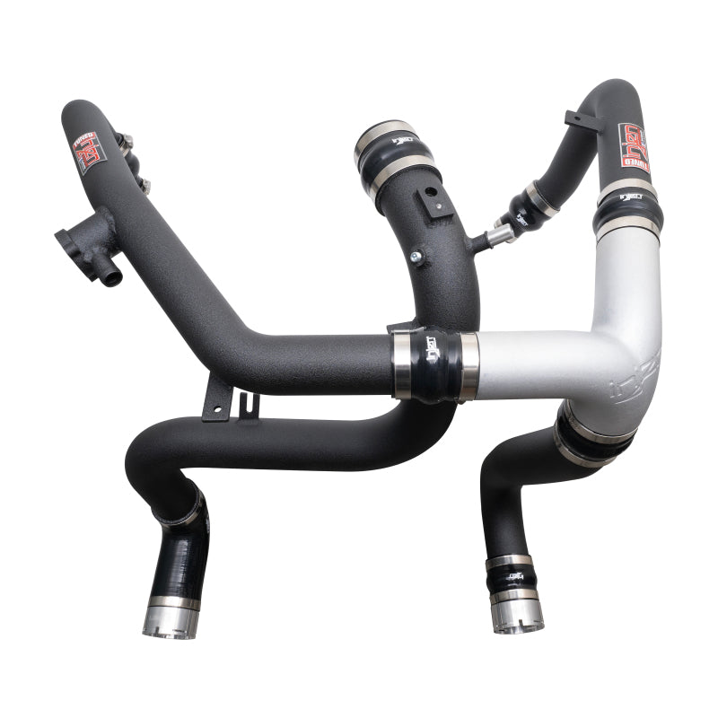 Injen 21-25 Ford Bronco 2.7L V6 (TT) EcoBoost SES Intercooler Pipes - Wrinkle Black - SES9301ICPWB