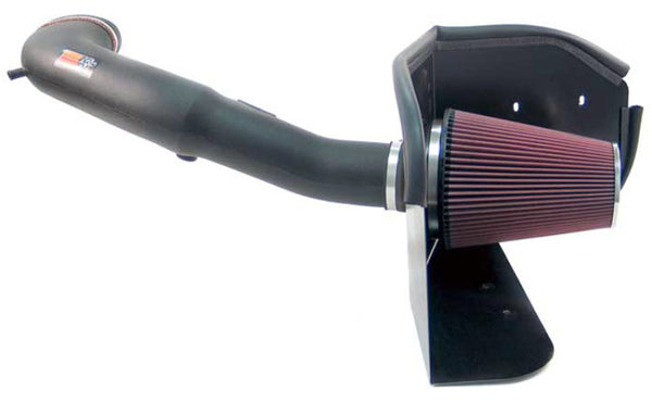 K&N 05-06 Ford F-Series Superduty V10-6.8L Performance Intake Kit - 57-2567 for 2005-2006 Ford F 250 - front view