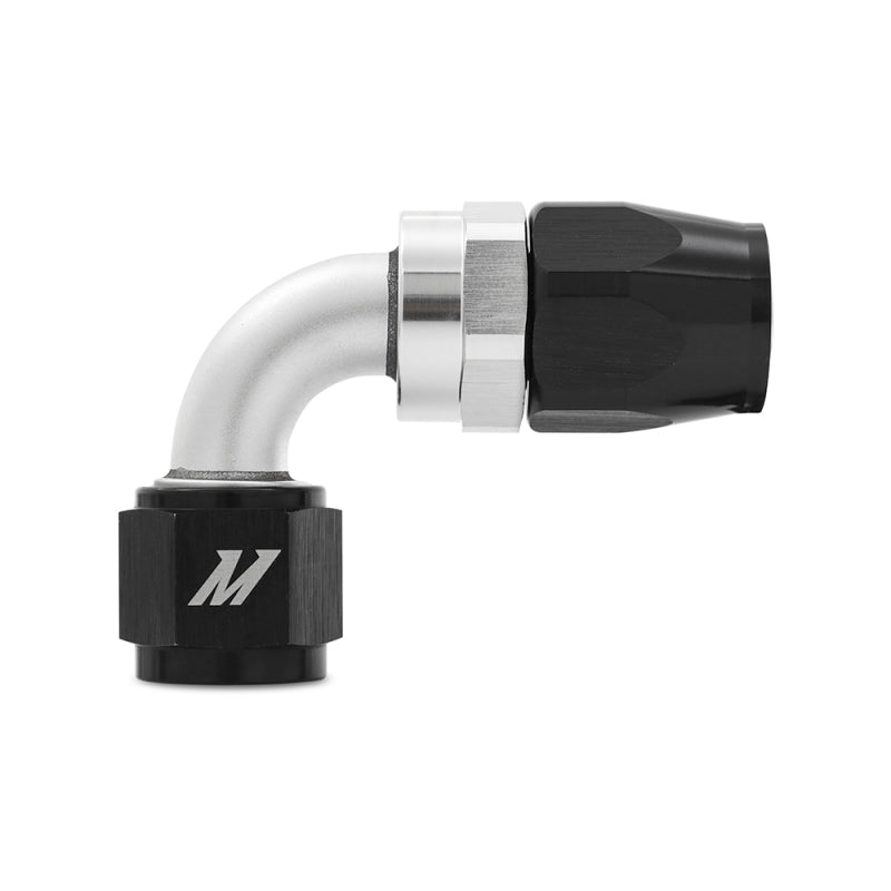 Mishimoto Aluminum -10AN 90 Degree Fitting - Black - MMFT-SW-10-90