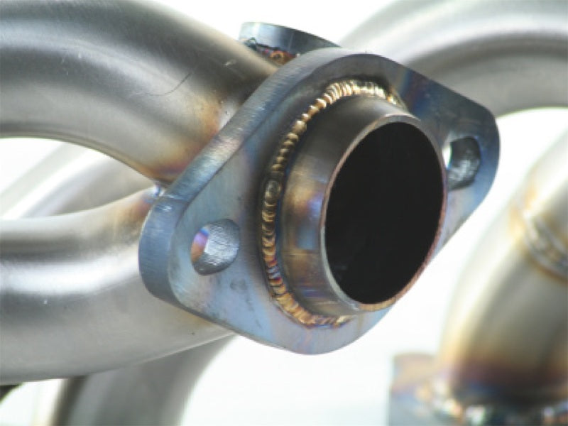 aFe Twisted Steel Header SS-409 HDR Jeep Wrangler TJ 00-06 I6-4.0L - 48-46202