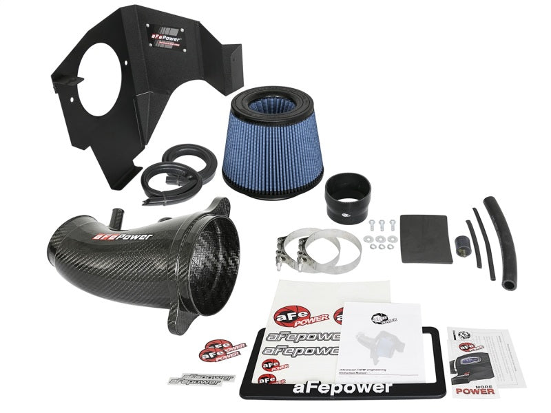aFe MagnumFORCE Carbon Fiber Intake Stage-2 Pro 5R 11-17 Dodge Challenger/Charger SRT-8 V8 6.4L - 54-12172-C
