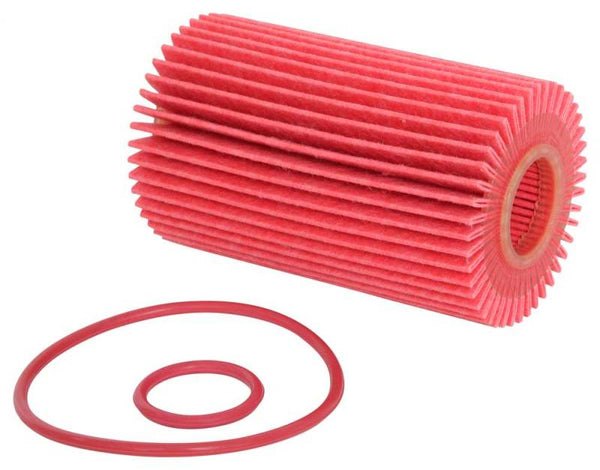 K&N Oil Filter OIL FILTER AUTOMOTIVE - HP-7018 for 2007-2022 Toyota Tundra - front view