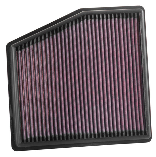 K&N 17-18 Chrysler Pacifica V6 3.6L F/I Replacement Drop In Air Filter - 33-5061 for 2017-2026 Chrysler Pacifica - front view