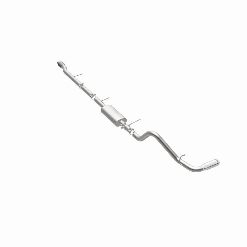 Magnaflow 14 Chevy Silverado V8 5.3L CC/EC Cab Single P/S Rear Exit Stainless Cat Back Perf Exhaust - 15267
