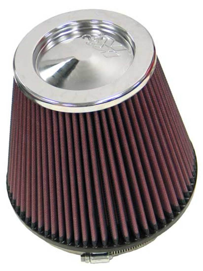 K&amp;N Round Tapered Universal Air Filter 6in Flange ID x 7.5in Base OD x 5in Top OD x 6.5in Height - RF-1042