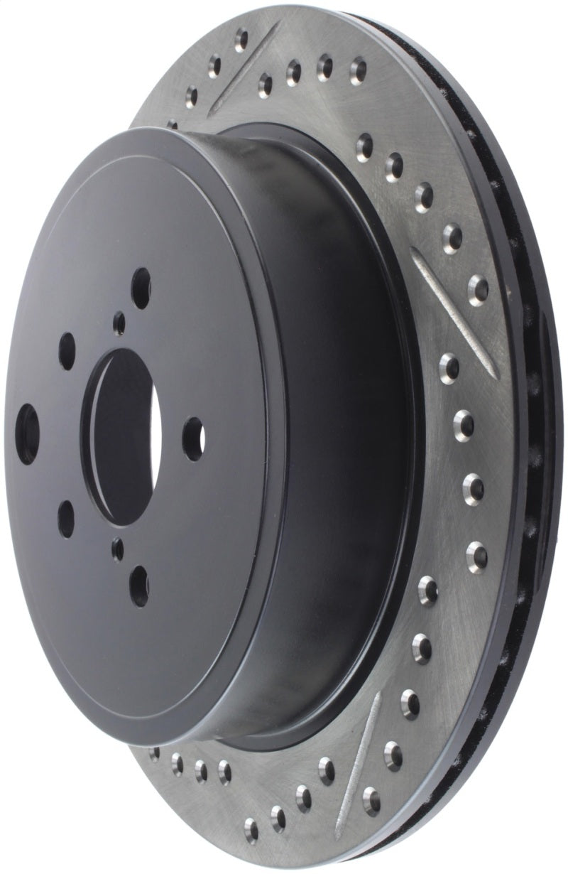 StopTech Slotted &amp; Drilled Sport Brake Rotor - 127.47031R