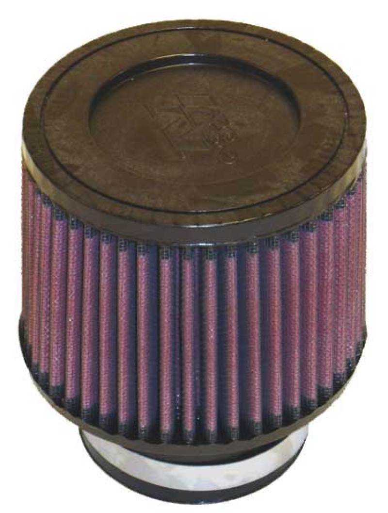 K&N Univeral Rubber Filter Round Tapered 4.625in Top OD x 5in Base OD x 4in H - RU-3700 for 2007-2011 Nissan Sentra - front v