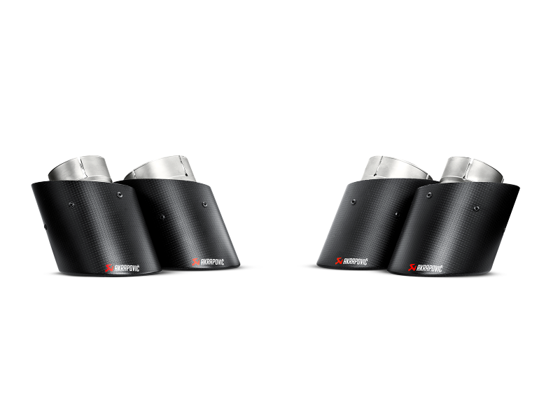 Akrapovic 13-17 Audi S6 Avant/Limousine (C7) Evolution Line Cat Back (Titanium) w/ Carbon Tips - S-AU/TI/6H
