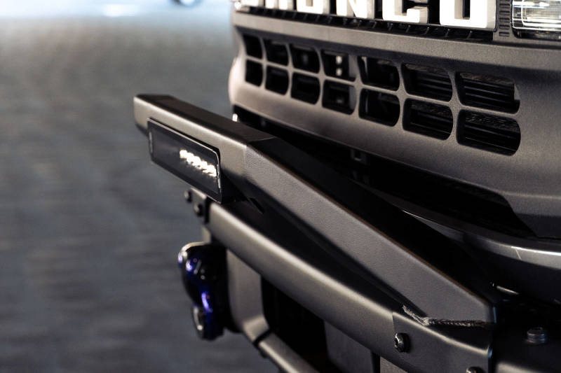 DV8 Offroad 21-22 Ford Bronco Factory Modular Front Bumper Bull Bar - LBBR-04
