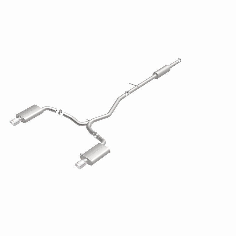 MagnaFlow 11-13 Ford Explorer V6 3.5L SS Catback Exhaust Dual Split Rear Exit w/ 3.5in SS Tips - 15467