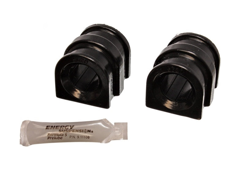 Energy Suspension 91-02 Saturn S-Series Black 28.5mm Front Sway Bar Bushings - 18.5101G for 1991-2002 Saturn SC - angle view