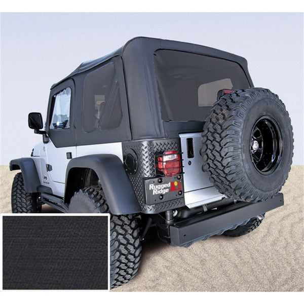 Rugged Ridge S-Top No Door Skins Black Tinted Windows 03-06 Wrang - 13710.35 for 2003-2006 Jeep Wrangler - front view