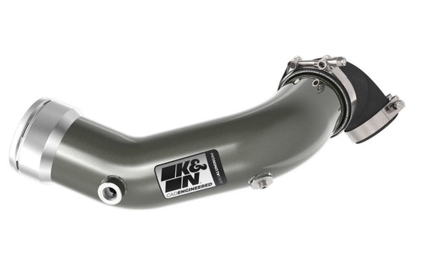 K&N 17-21 Ford F-250/350 6.7L TD Charge Pipe - 77-1002KC for 2017-2025 Ford F 250 - front view