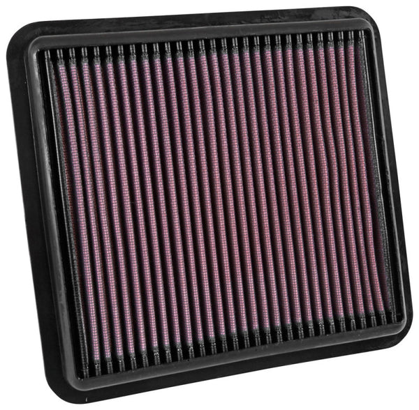 K&N 15-16 Mazda CX-3 2.0L L4 F/I Replacement Drop In Air Filter - 33-5042 for 2016-2021 Mazda CX 3 - front view