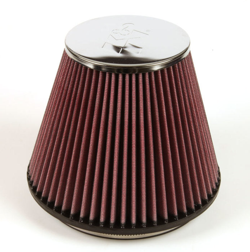 K&amp;N Round Tapered Universal Air Filter 6in Flange ID x 7.5in Base OD x 4.5in Top OD x 6in H - RF-1048