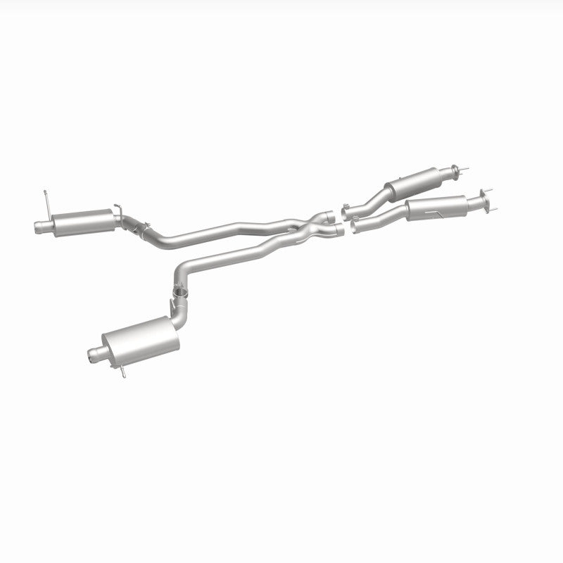 MagnaFlow 12 Jeep Grand Cherokee V8 6.4L Dual Split Rear Exit Stainless Cat Back Performance Exhaust - 15064