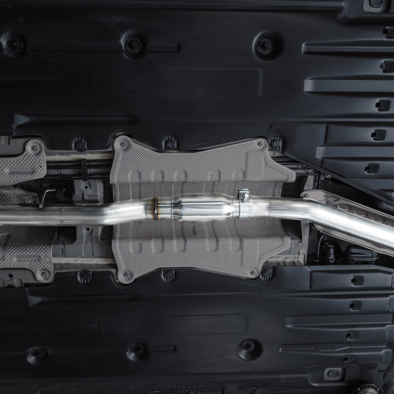 AWE Tuning 22+ Honda Civic Si/Acura Integra Touring Edition Catback Exhaust - Dual Chrome Silver Tip - 3015-32331