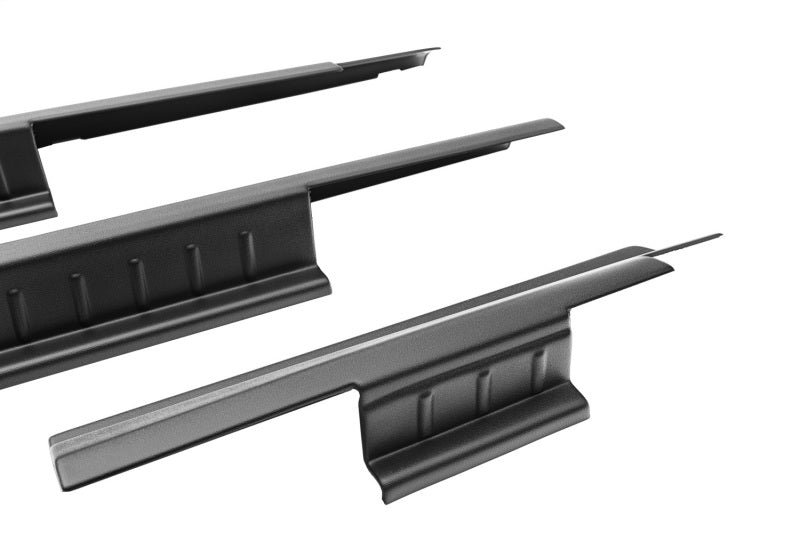 Rugged Ridge 18-22 Jeep Wrangler (JL) Rocker Pnl/Sill Plate Cvr 4dr. Rocker Guard 4pc. - Tex. Blk - 11651.74 for 2018-2026 Je