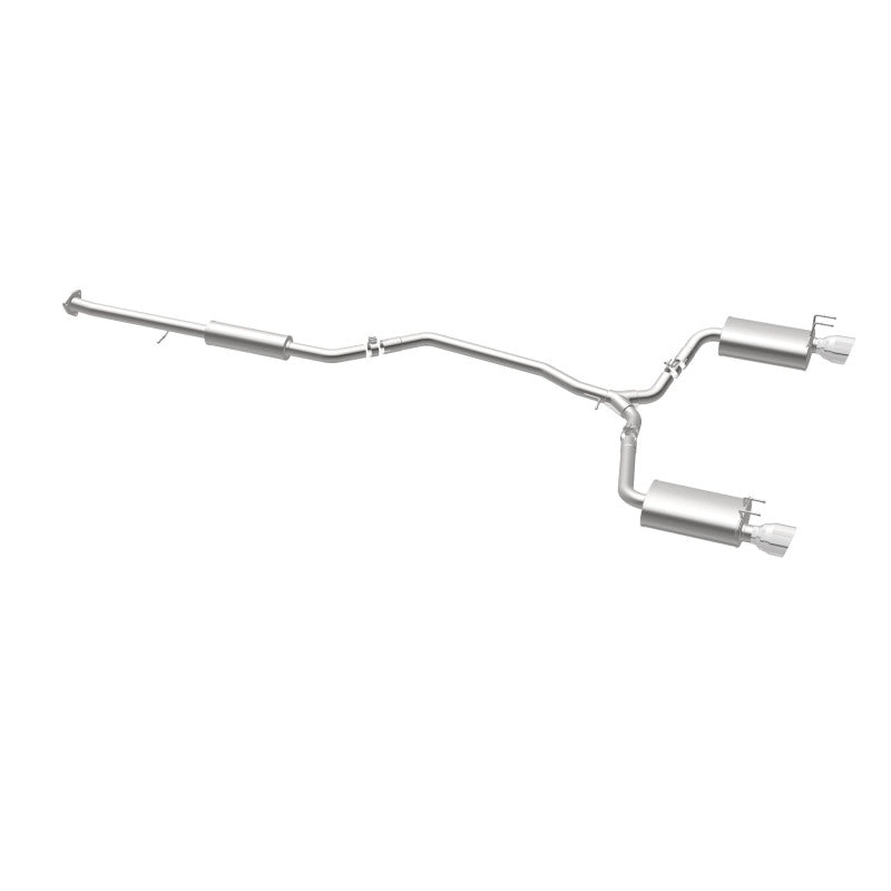 MagnaFlow Sys C/B 2015 Honda Accord 3.5L V6 2.5in SS Dual Split Rear Polished 4.5 Tip - 19181